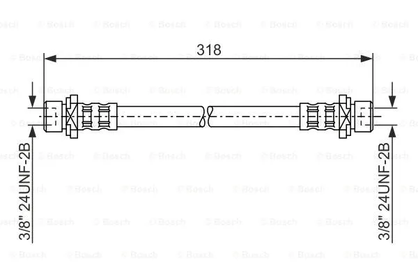 Brake Hose (1 987 476 165)