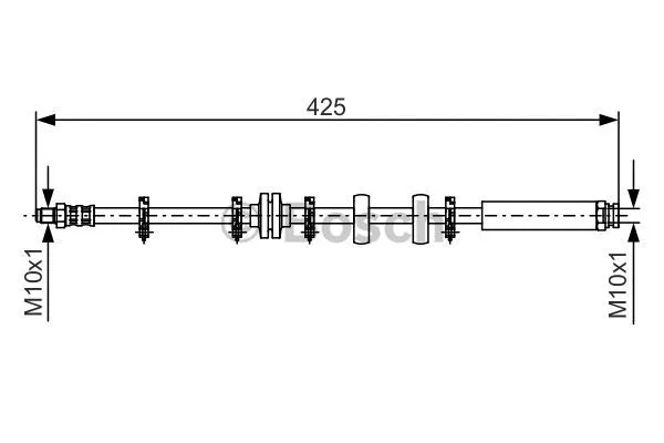 Brake Hose (1 987 476 636)