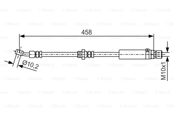Brake Hose (1 987 481 663)