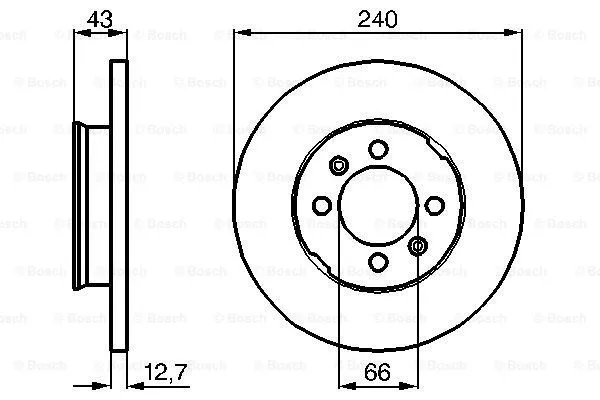 Brake Disc (0 986 478 819)