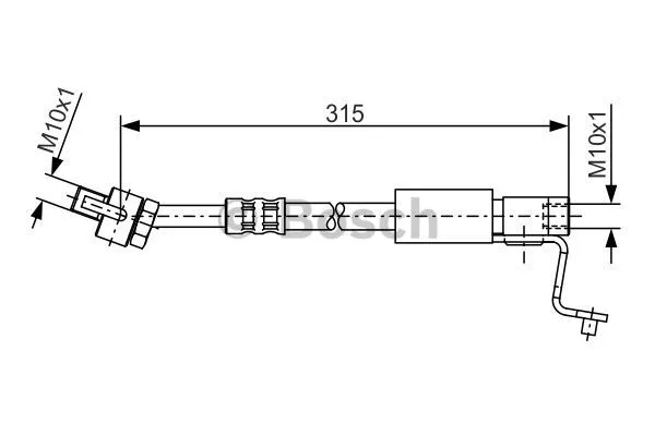 Brake Hose (1 987 476 811)