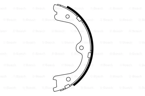 Brake Shoe Set, parking brake