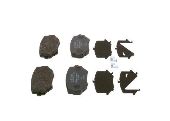 Brake Pad Set, disc brake (0 986 424 658)