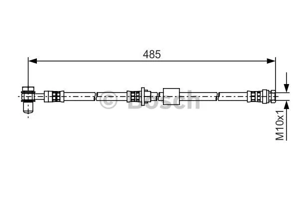 Brake Hose (1 987 481 501)
