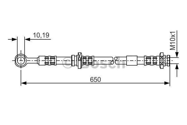 Brake Hose (1 987 476 364)