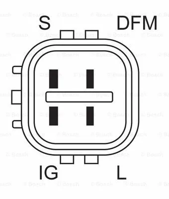 Alternator (0 986 082 080)