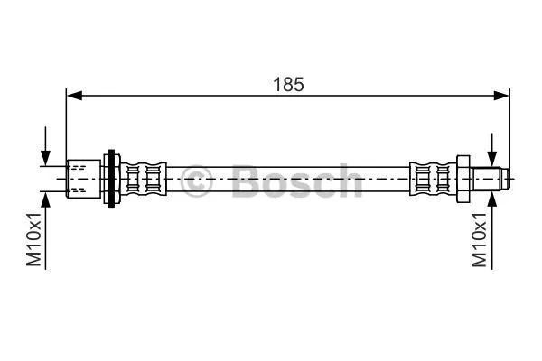 Brake Hose (1 987 476 939)