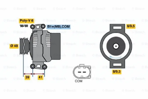 Alternator (0 124 325 062)