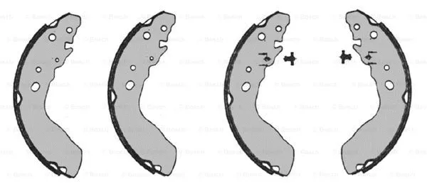 Brake Shoe Set (0 986 487 594)