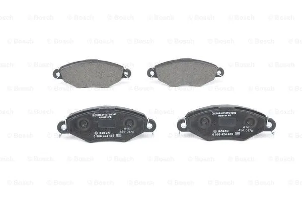 Brake Pad Set, disc brake (0 986 424 453)