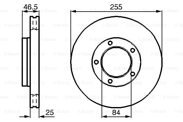 Brake Disc (0 986 478 452)