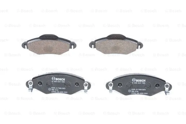 Brake Pad Set, disc brake (0 986 424 788)