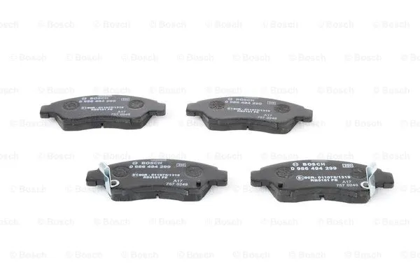 Brake Pad Set, disc brake (0 986 494 299)