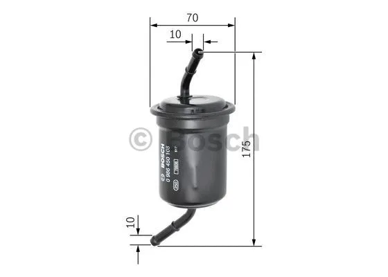 Fuel Filter (0 986 450 108)