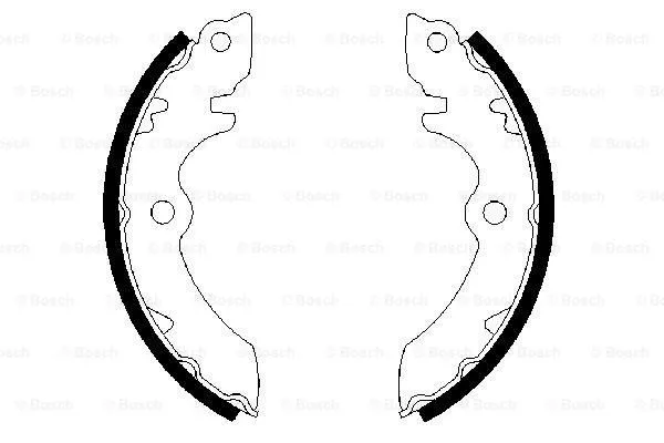 Brake Shoe Set (0 986 487 345)