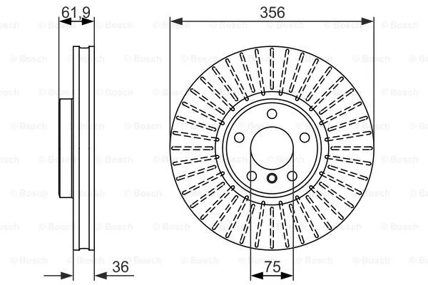 Brake Disc (0 986 479 349)