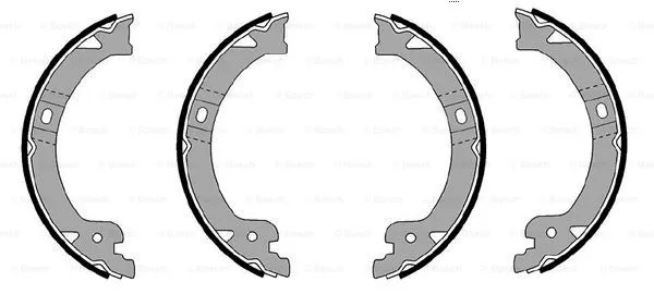 Brake Shoe Set, parking brake (F 026 008 021)