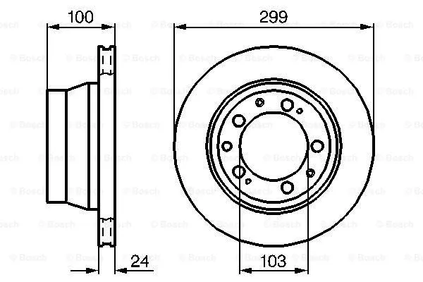 Brake Disc (0 986 478 419)