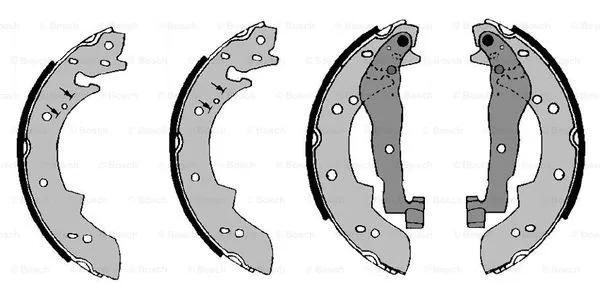 Brake Shoe Set (F 026 008 003)