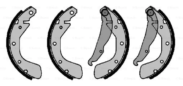 Brake Shoe Set (F 026 004 614)