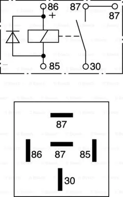 Relay, main current