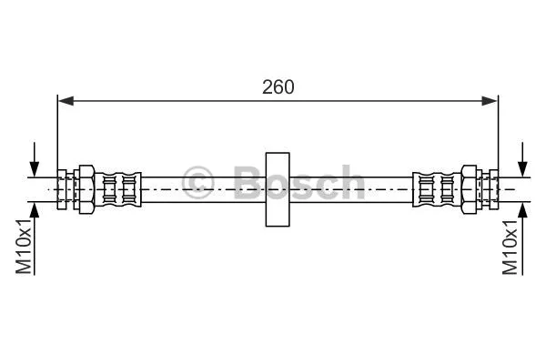 Brake Hose (1 987 476 092)