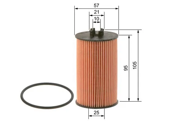Oil Filter (0 986 4B7 009)
