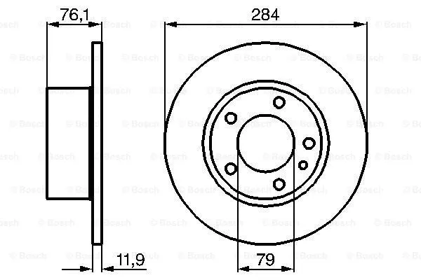 Brake Disc (0 986 478 037)
