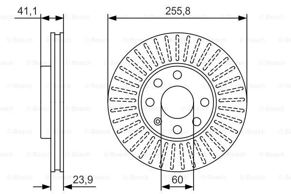 Brake Disc (0 986 479 R76)