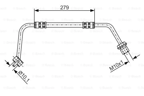 Brake Hose (1 987 476 506)