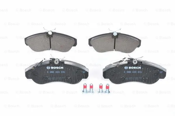 Brake Pad Set, disc brake (0 986 424 031)