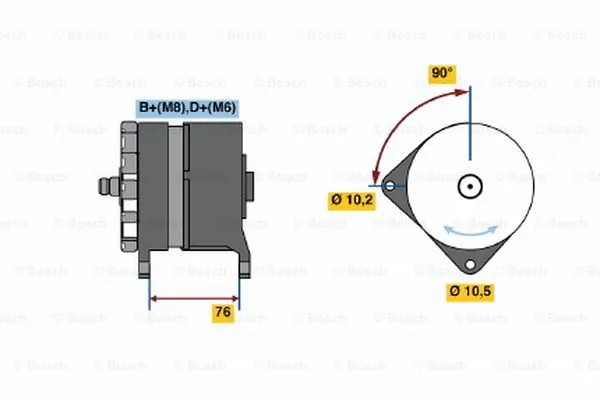 Alternator (0 120 469 984)