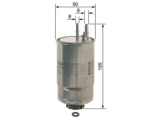 Fuel Filter (F 026 402 206)