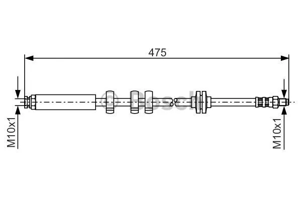 Brake Hose (1 987 476 747)