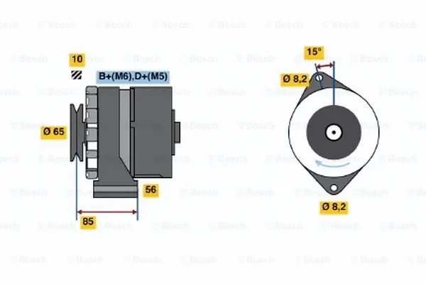 Alternator (0 120 488 163)