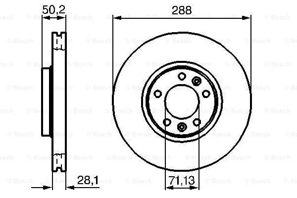 Brake Disc (0 986 479 026)