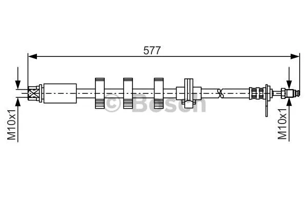 Brake Hose (1 987 476 810)