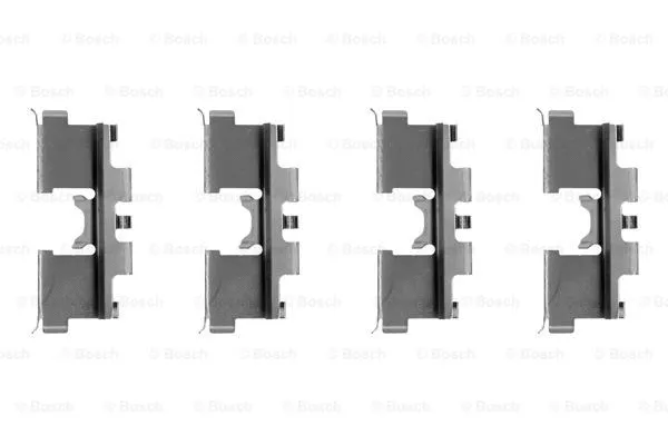 Accessory Kit, disc brake pad (1 987 474 124)