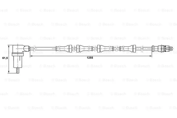 Sensor, wheel speed (0 265 006 154)