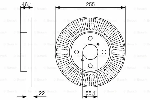Brake Disc (0 986 479 987)