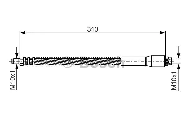 Brake Hose (1 987 476 746)