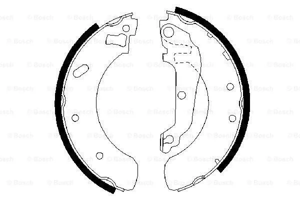 Brake Shoe Set (0 986 487 469)