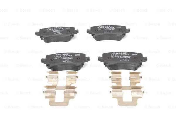 Brake Pad Set, disc brake (0 986 494 649)