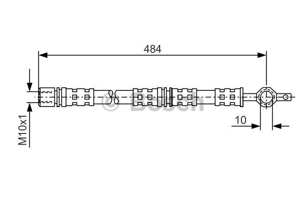Brake Hose (1 987 476 551)