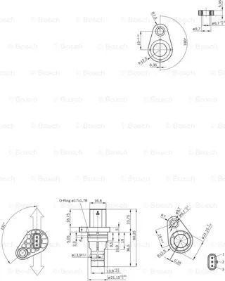 Sensor, crankshaft pulse