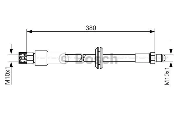Brake Hose (1 987 476 140)