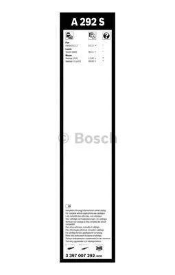 Wiper Blade (3 397 007 292)