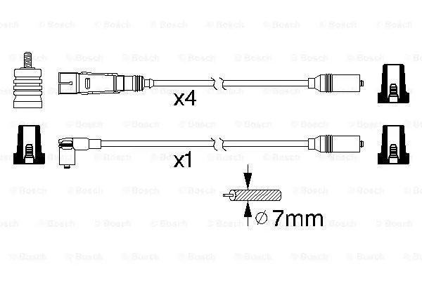Ignition Cable Kit (0 986 356 317)