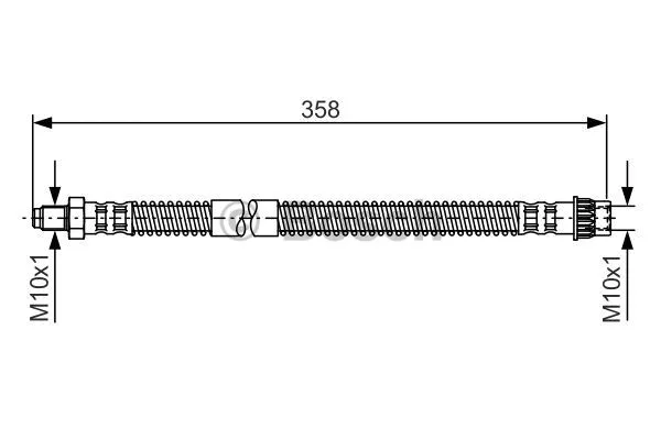 Brake Hose (1 987 481 152)