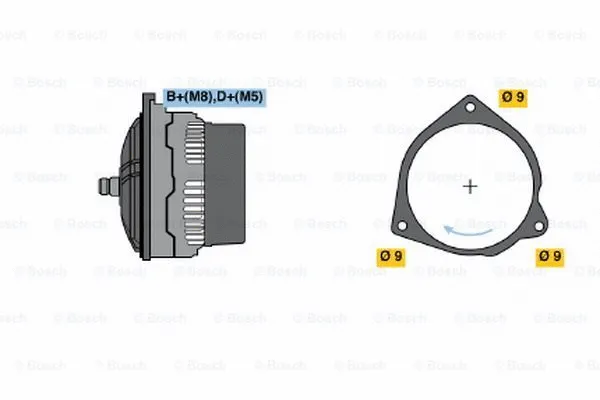 Alternator (0 123 105 001)